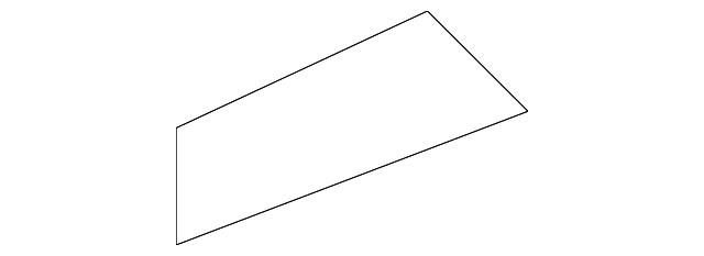 5166015AA HANDLE PLATE