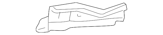 52539-35010 Деталь VALANCE PANEL RETAINER, RIGHT