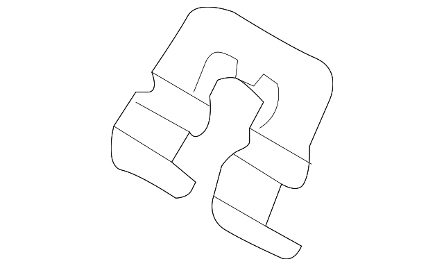 58246-0W000 Деталь BRAKE PADS CLIP