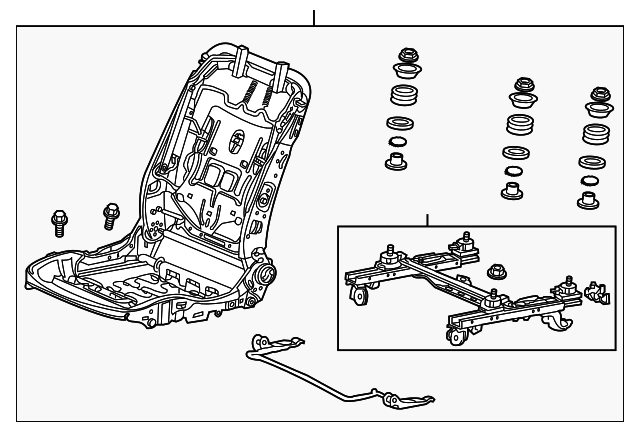 81126-TM8-A03 FRAME, R. FR. SEAT