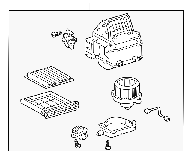 87130-47050 Деталь BLOWER ASSY