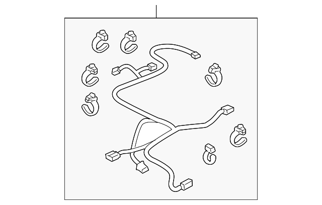 81606-TA0-A22 Деталь CORD, L. FR. POWER SEAT (8WAY)