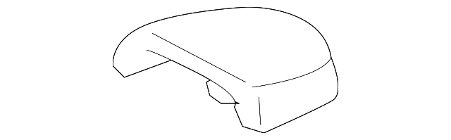 81106-TA0-000ZB Деталь COVER, RR. FOOT *NH597L* YR325LATLAS GRA