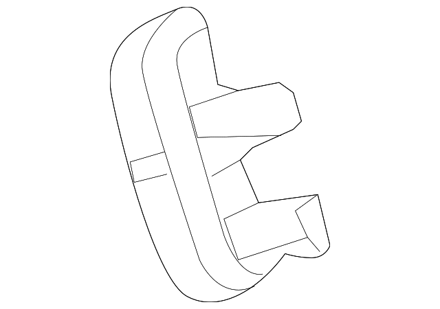 23118382 Деталь AUDIO SWITCH, RIGHT