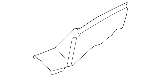 5018448AA Деталь APRON PANEL, RIGHT