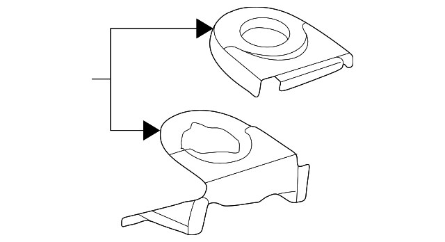 5018459AB Деталь STRUT TOWER, LEFT