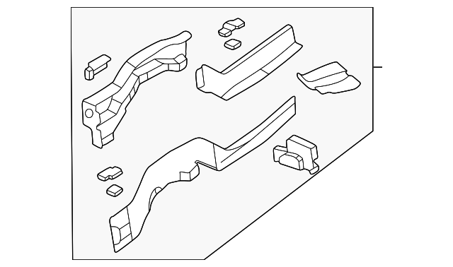5019530AI Деталь SIDE RAIL ASSY, RIGHT
