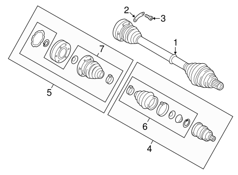 Beetle DRIVE AXLES 2