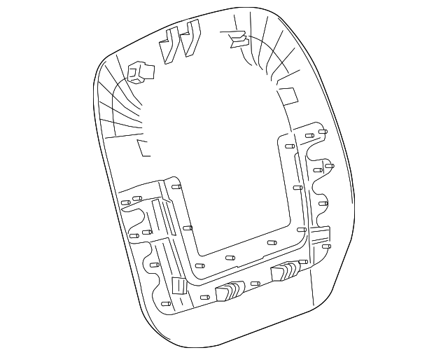 20982463 SEAT BACK PANEL