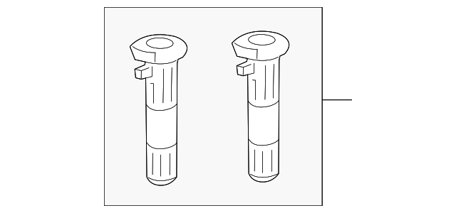 95015336 HEADREST GUIDE, LEFT