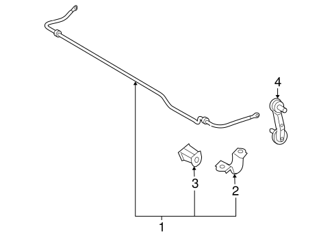 Entourage STABILIZER BAR & COMPONENTS