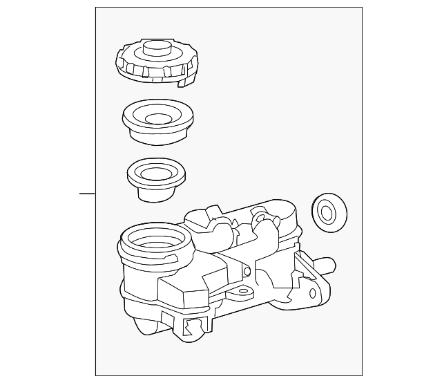 46101-TK6-305 Деталь MASTER CYLINDER SET, POWER (COO)