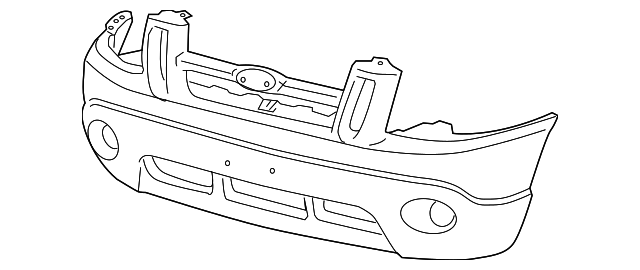4L5Z-17D957-FAA BUMPER COVER