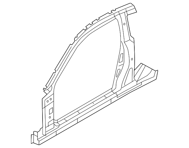 71130-2M000 Деталь APERTURE REINF, LEFT