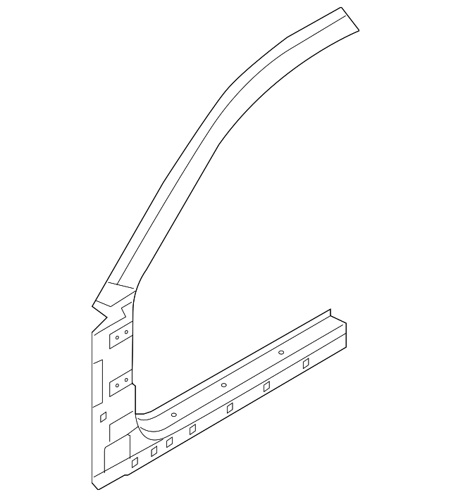 71110-2MA00 Деталь APERTURE PANEL, LEFT