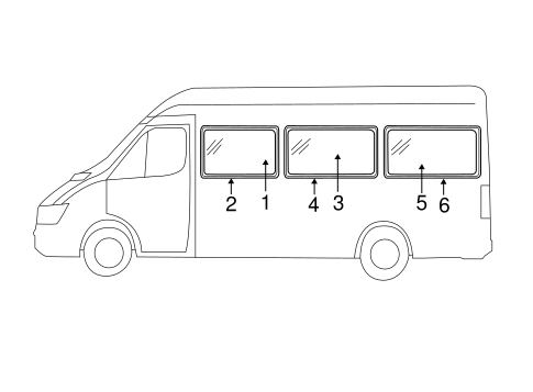 Sprinter 2500 GLASS - SIDE PANEL 2