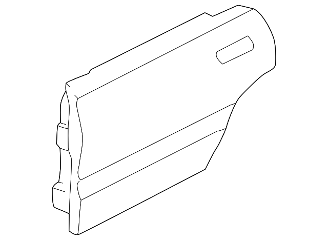 61401FC042 Деталь DOOR SHELL, RIGHT