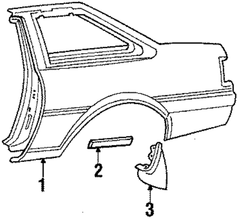 Corolla QUARTER PANEL 2