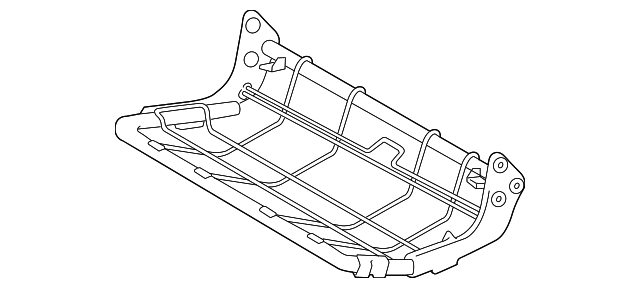 71016-0C090 Деталь CUSHION FRAME