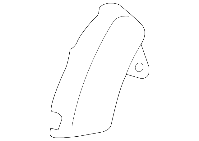 72666-0C020-C0 Деталь LOCK COVER, RIGHT