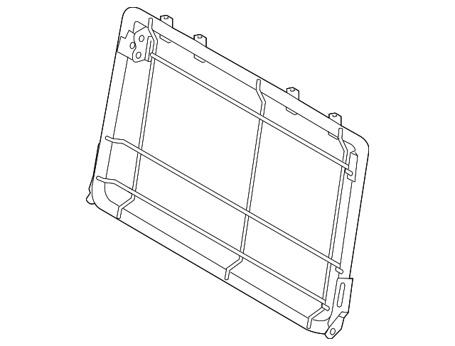 71018-0C100 Деталь SEAT BACK FRAME