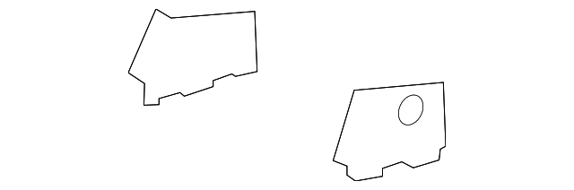 71486-0C020-C0 Деталь HINGE COVER, LEFT