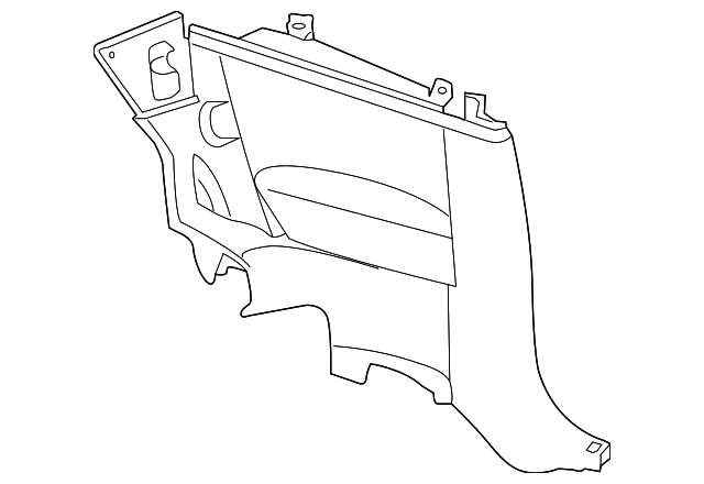15775151 LOWER QTR TRIM, LEFT