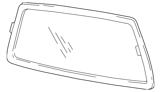 55277241AC Деталь BACK GLASS
