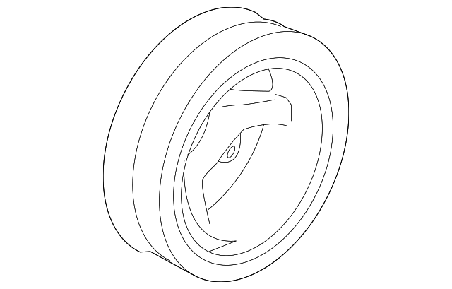 BR3Z-6312-D CRNKSHFT PULLEY