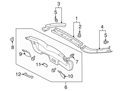 Lancer INTERIOR TRIM