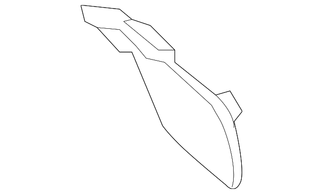 7224A119 Деталь ACCESS COVER, LEFT