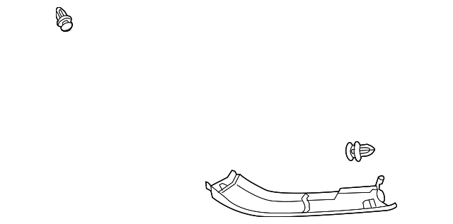 7224A041 Деталь SIDE TRIM, LEFT