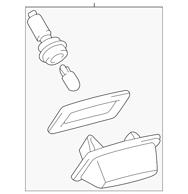 81270-AC020 LICENSE LAMP, RIGHT
