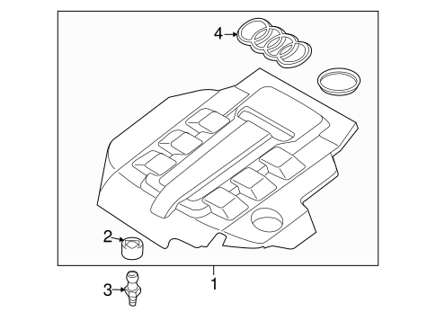 Q7 ENGINE APPEARANCE COVER