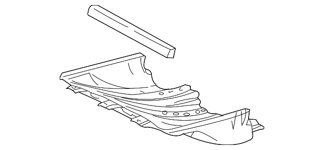 51405-34020 Деталь SPLASH SHIELD
