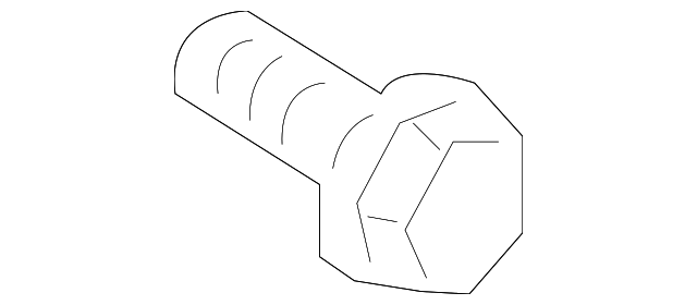 N-909-637-02 IMPACT BAR BOLT, RIGHT
