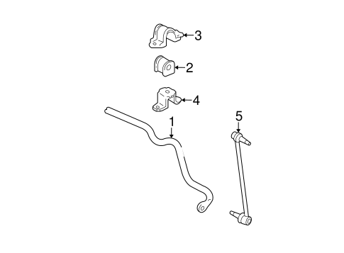 Highlander STABILIZER BAR & COMPONENTS