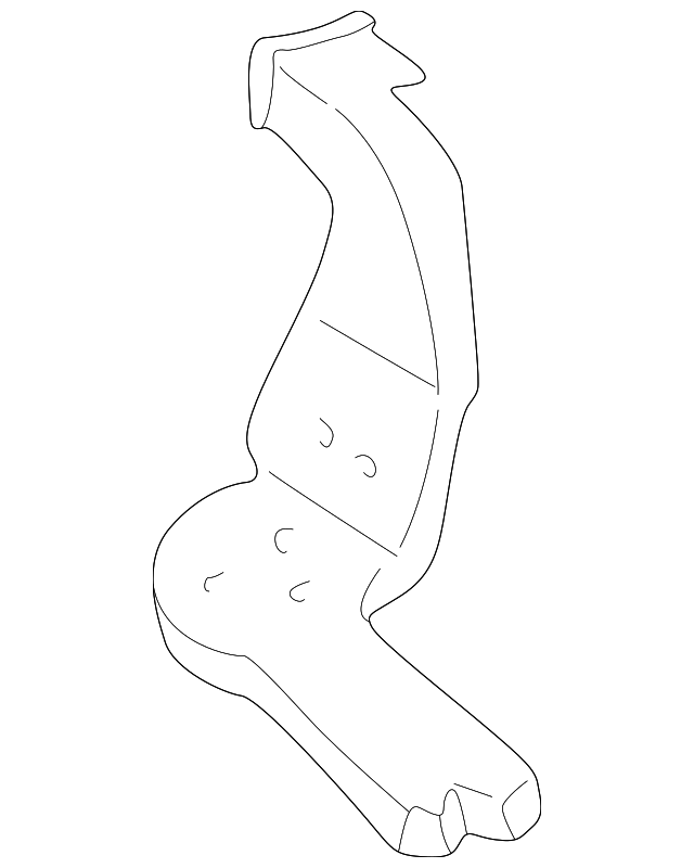 87213-07030 Деталь REAR DUCT, LEFT