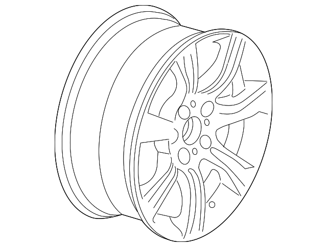 36116856893 Деталь WHEEL, ALLOY