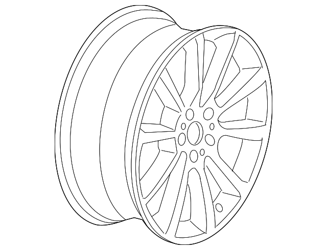 36-11-6-859-025 Деталь WHEEL, ALLOY
