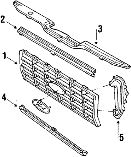 F-250 GRILLE