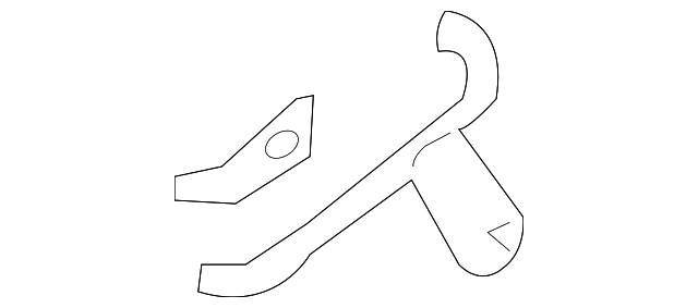 4L0-858-814 BELT GUIDE, RIGHT