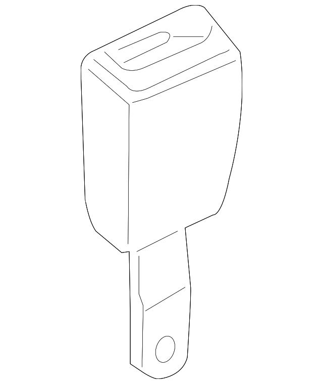 4L0-857-740-J-01C BUCKLE END, RIGHT