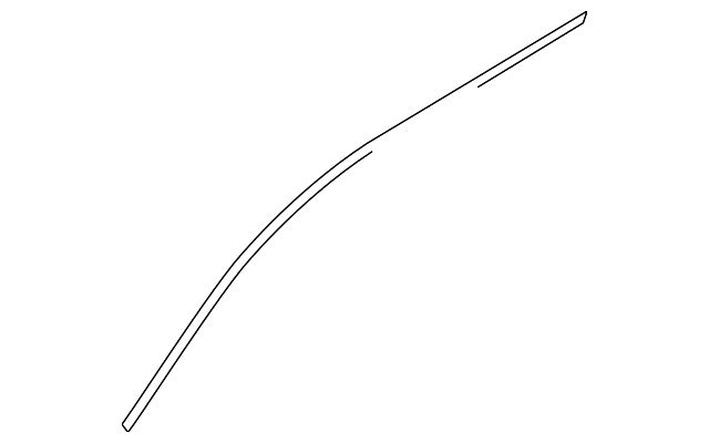 LC43508V1A00 Деталь UPPER MOLDING, RIGHT