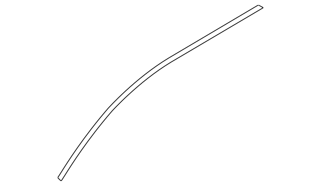 LC43508V5A00 Деталь LOWER MOLDING, RIGHT