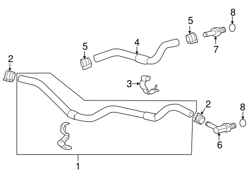 Sienna TRANS OIL COOLER