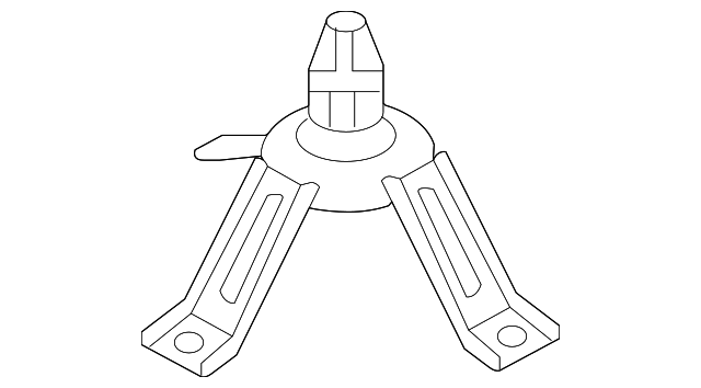51-71-1-510-373 Деталь SPARE BRACKET