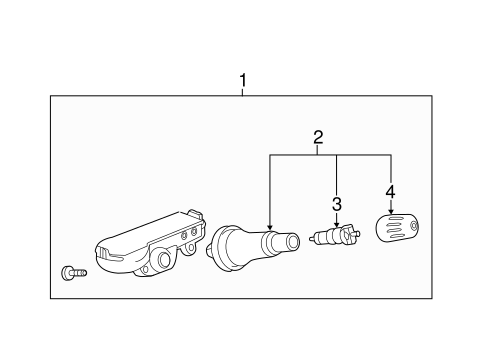 LaCrosse TIRE PRESSURE MONITOR COMPONENTS