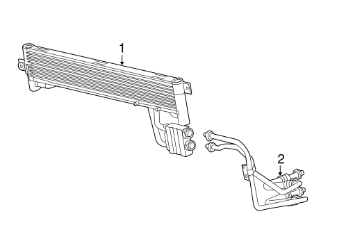 200 TRANS OIL COOLER