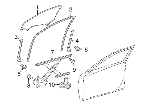 Camry FRONT DOOR